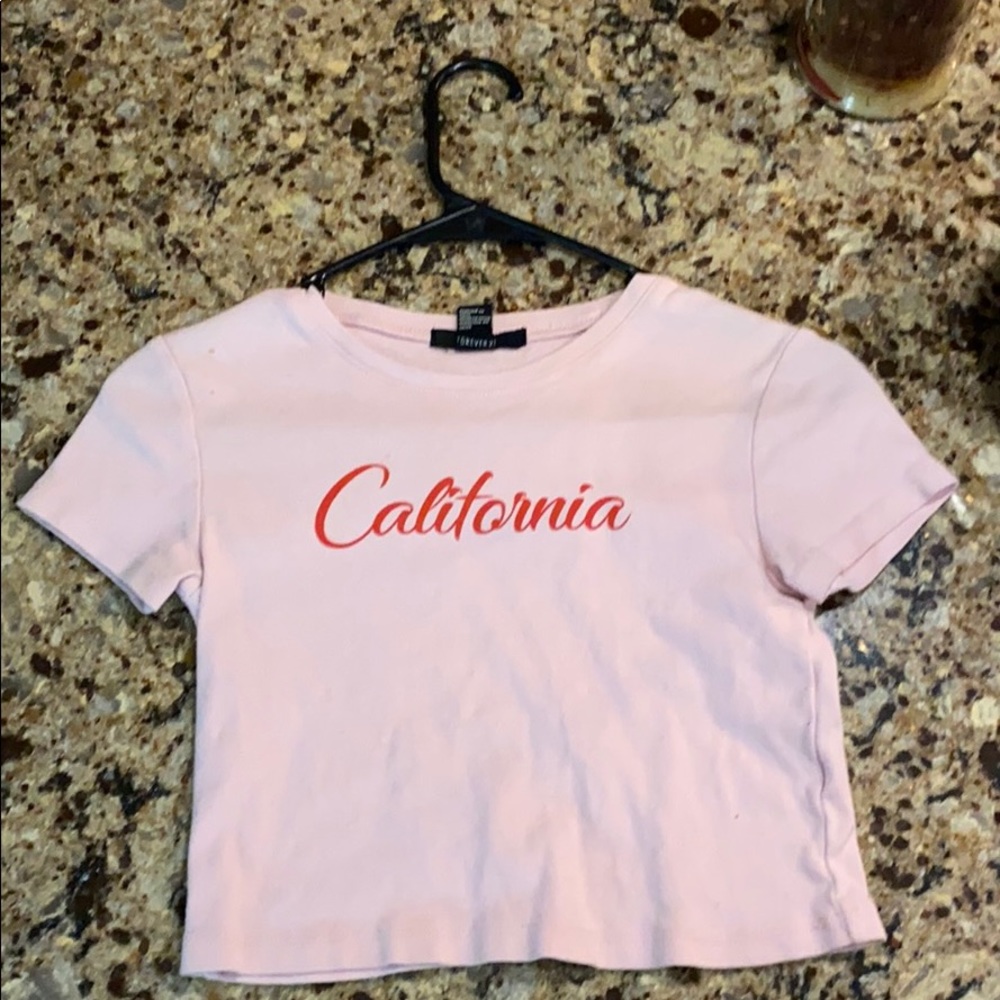 Pink t-shirt